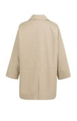 YAYA - Oversized Cotton Jacket with Buttons and Patch Pockets