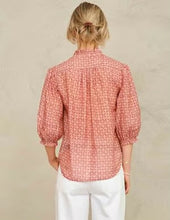 M.A.B.E - Cassia Print Long Sleeve Top - Pink