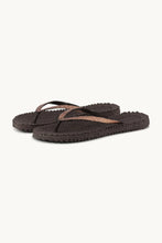 Ilse Jacobsen - Glitter Flip Flops - Prune