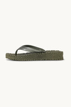 Ilse Jacobsen - Platform Flip Flops - Army