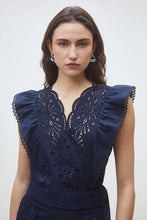 Suncoo - Lila Blouse - Navy