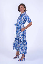 New Day Originals - Safari Shirt Dress - Botanical Blue