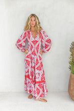 Jaase - Carmen Maxi Dress - Rosa Print