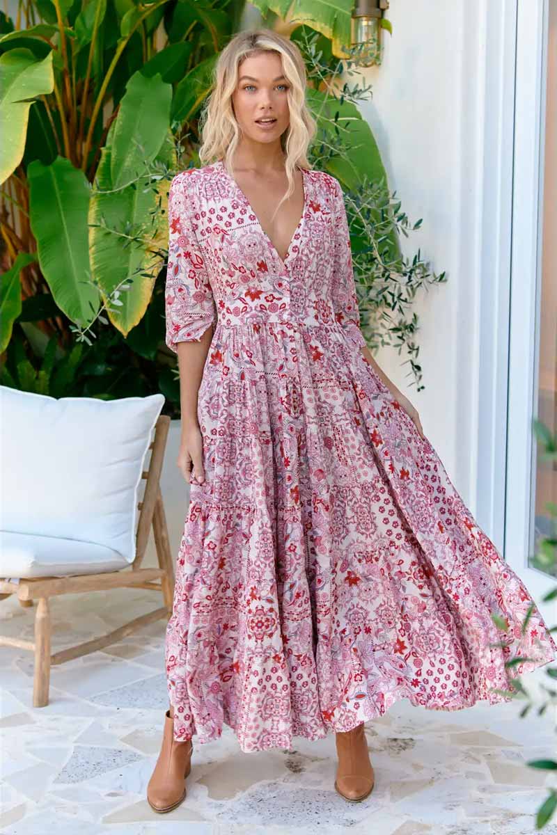 jaase maxi dress - Ruby Casual Purple Dresses | This Jaase navy floral Collection:Bayside Shells - White gold sequin bridesmaid dresses