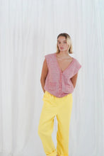 TWNS - Castlerock Sleeveless Cardigan - Old Pink