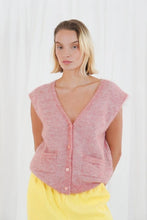 TWNS - Castlerock Sleeveless Cardigan - Old Pink