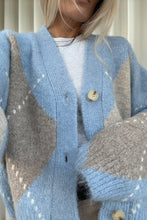 Noella - Laiana Knit Cardigan - Sky Blue Mix