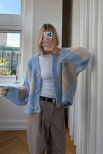 Noella - Laiana Knit Cardigan - Sky Blue Mix