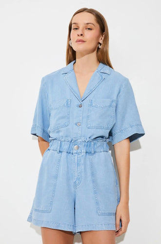 SUNCOO Kiki shorts - Jeans Clair