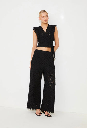 SUNCOO Jane Trousers -  Black