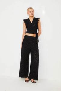 SUNCOO Jane Trousers -  Black