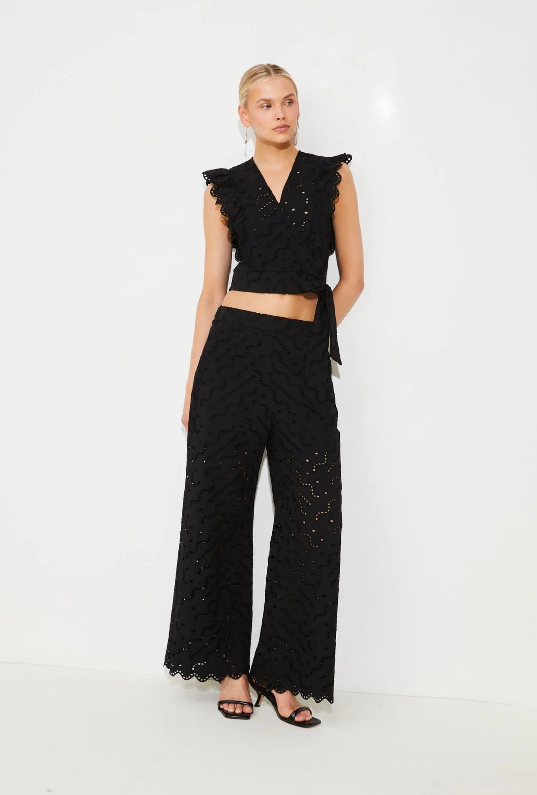 SUNCOO Jane Trousers -  Black