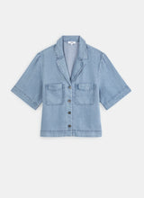 SUNCOO Laban Blouse - Jeans Clair
