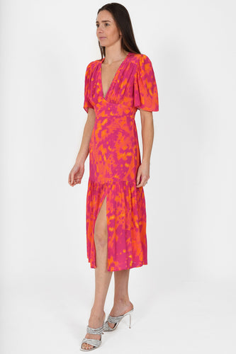 Sirens - Imelda Dress Pink Flower