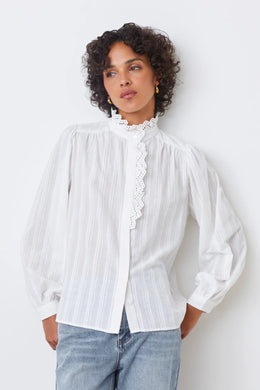 SUNCOO - Lover Blouse - Off White