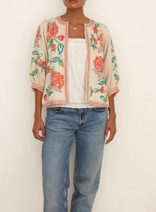 M.A.B.E Lucia Emb Jacket - Multi