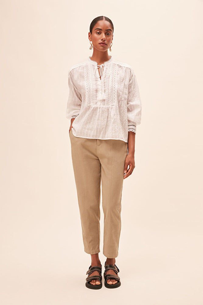 Suncoo Leony Blouse - off white