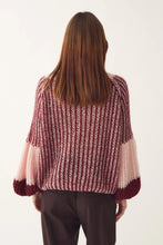 Noella - Liana Knit Jumper - Rust and Blush