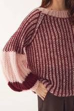 Noella - Liana Knit Jumper - Rust and Blush