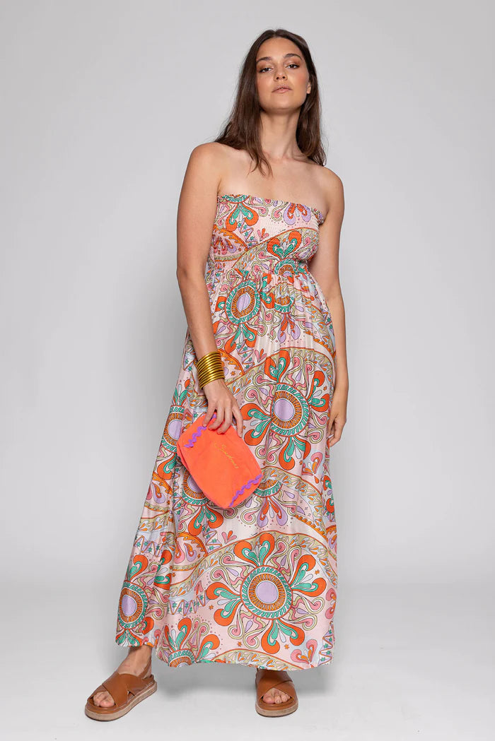 Sundress Margaret Maxi Dress - Tutti Frutti