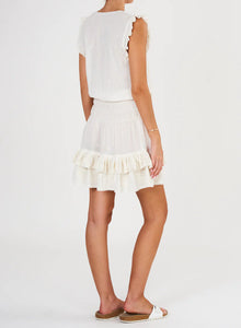 M.A.B.E. Mini Mana Dress - Ecru