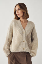 Noella - Laiana Knit Cardigan - Beige Mix