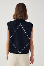 Noella - Laiana Knit Vest - Navy Mix