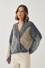 Noella - Laiana Knit Cardigan - Grey Mix