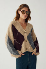 Noella - Laiana Knit Cardigan - Sand Melange
