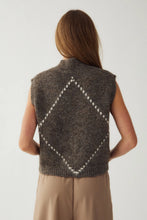 Noella - Laiana Knit Vest - Ash Brown