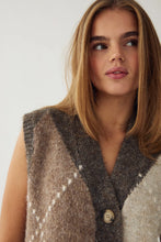 Noella - Laiana Knit Vest - Ash Brown