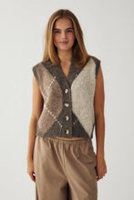Noella - Laiana Knit Vest - Ash Brown