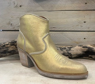 Nemonic 2202 Ankle Boots - Gold