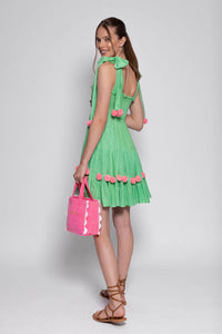 Sundress Pippa Mini Dress - St Barth Lime