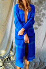 Noella - Prisca Knit Cardigan Long - Blue Mix