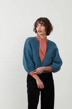 Orfeo - Aurore Ballon Sleeve Sweater - Petrol