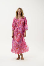 One Season - Long Poppy - Pink Swirl
