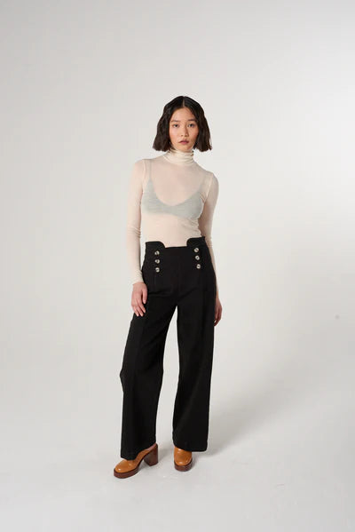 Seventy + Mochi - Marie Jean - Washed Black