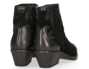 Maruti Tessa Western Boot in Black