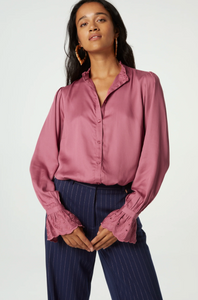 Fabienne Chapot Baba Blouse in Dirty Pink