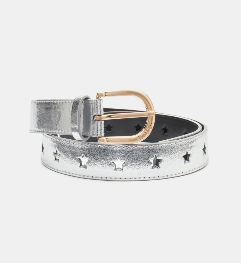 Fabienne Chapot Cut It Out Star Belt in Silver