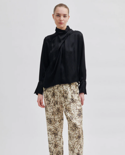 Second Female Black Fearless Blouse