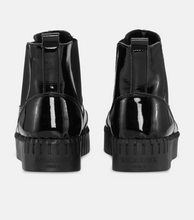 Ilse Jacobsen Black Gloss Ankle Boot