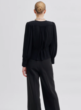 Second Female Paulina Wrap Blouse- Black