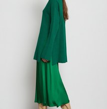 Ottod'Ame Viscose Midi Skirt- Green