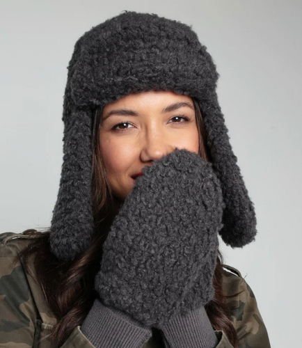 Nooki Billie Faux Fur Trapper- Mole