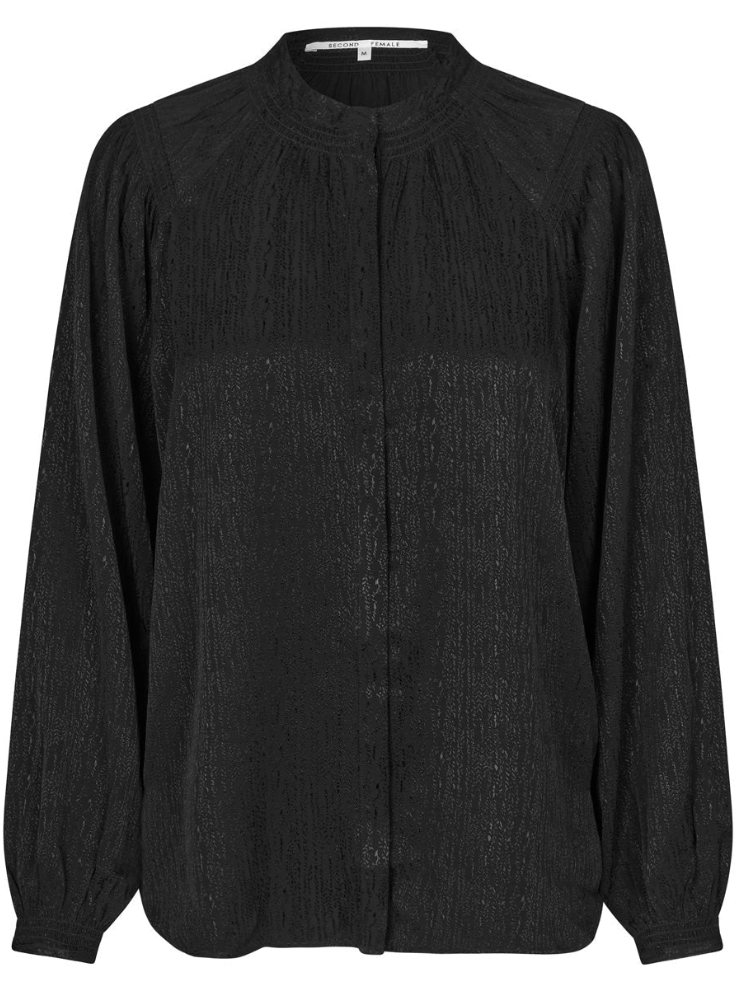 Second Female Haven Blouse- Black