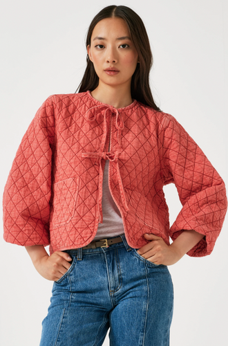 Seventy + Mochi - Aria Jacket in Mineral Red