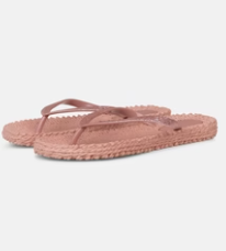 Ilse Jacobsen Misty Rose Glitter Flip Flop