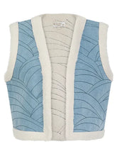 Nooki Sommer Denim Gilet - Blue